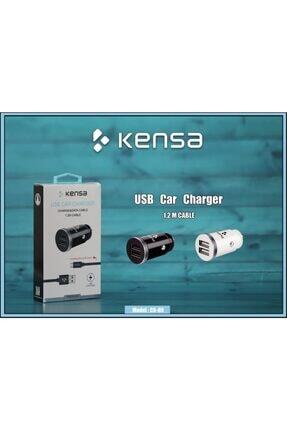 2 Usb 2.4 A 12 W Micro Araba Oto Çakmaklık Usb Araç Şarj Cihazı Image 0