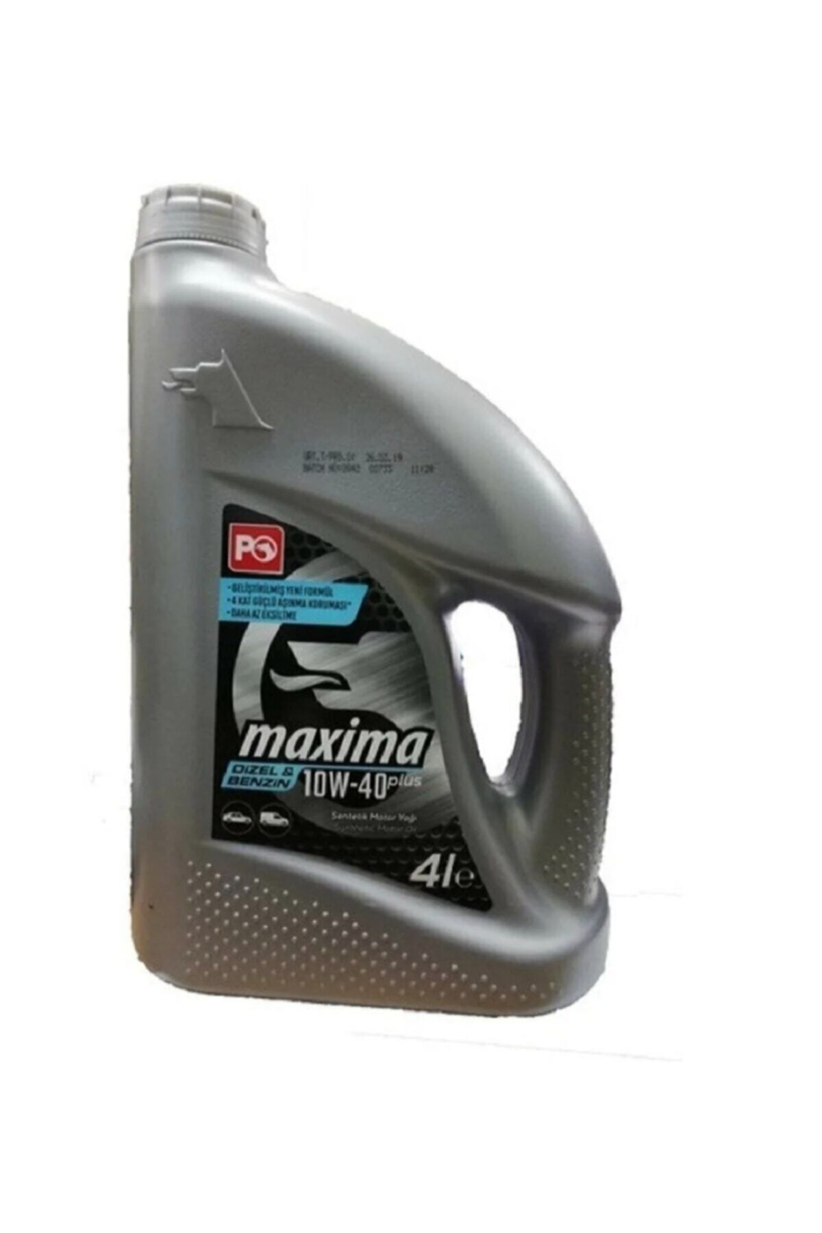 Petrol Ofisi Maxıma 10w-40 Plus Benzin& Dizel Motor Yağı 4 Litre