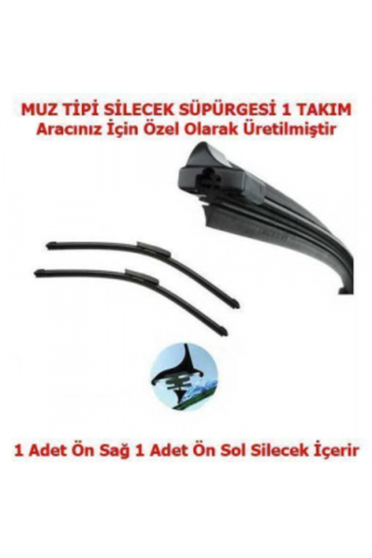 Nettedarikçisi Ford Focus 2 Muz Silecek Süpürgesi Takımı Sağ Sol ( 10.2004 Sonrası )