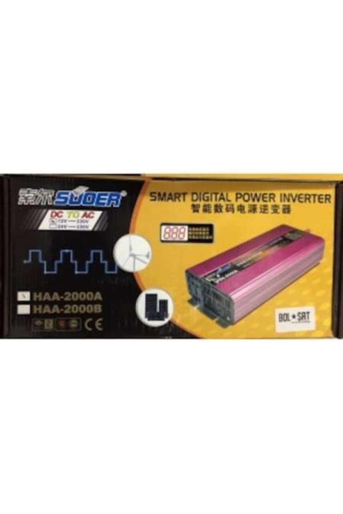 Bolsat Invertör 2000 Watt 12 Volt