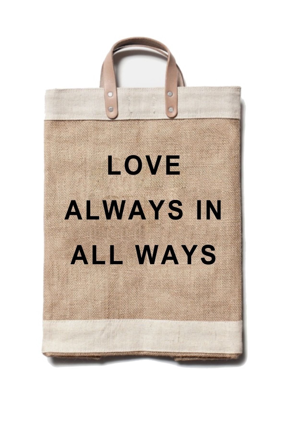 Moncvas Love Always In All Ways Jüt Plaj El Çantası
