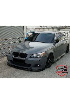Bmw E60 - M Technic - Hamann - Flaplı Ön Tampon Ön Lip - Piano Black Vakum (2003-2010) Image 0