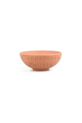12cm Kase Tipi Doğal Terleyen Çömlek Toprak Yayvan Saksı No.165 Image 0