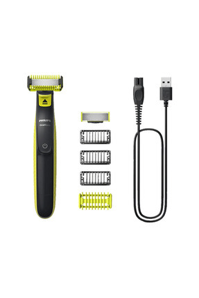 QP2824/10 Oneblade Yüz ve Vücut Şekilendirici Lime Yeşili / Siyah Image 0