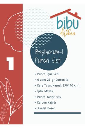 Başlıyorum-1 Punch Seti Image 1