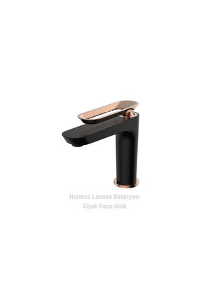 Hermes Lavabo Bataryası Siyah Rose Gold Image 0