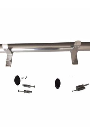 Alüminyum Duvar Merdiven Duş Banyo Tutamak (150cm) Gümüş Renk Image 4