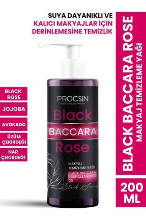Black Baccara Rose Makyaj Temizleme Yağı 200 ML Image 0