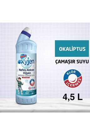 Oksijen Çamaşır Suyu 750 ml Ekonomi Paketi 6'lı Okaliptus Image 0