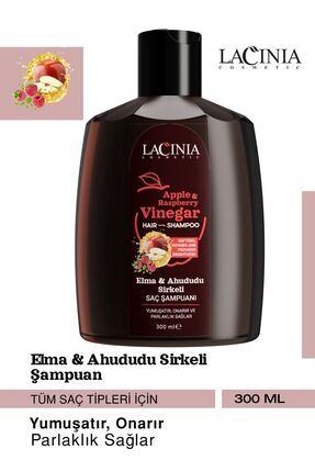 Elma&ahududu Sirkeli Şampuan 300 ml Dökülme Karşıtı Ve Saç Besleyici Özellikli Image 0