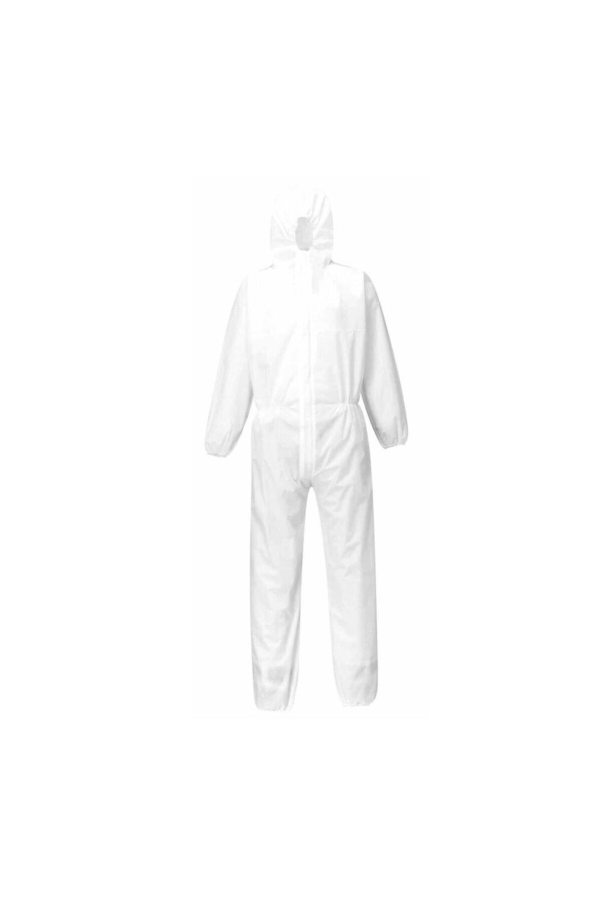 Apex 302-mcp Type 5/6 Lamine Kaplı Koruyucu Beyaz Tulum Xl Beden