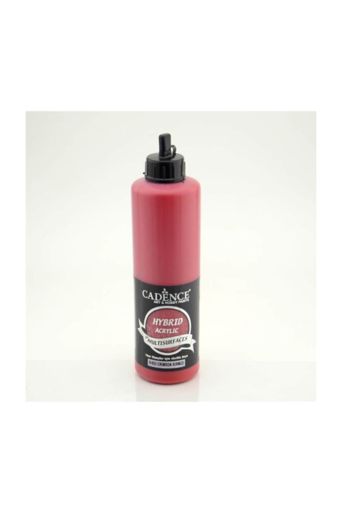 cadence boya h 053 crimson kirmizi hybrid multisurfaces akrilik boya 500 ml c h500 053 fiyati yorumlari trendyol