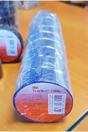Temflex 1300e Pvc Elektrik Bandı - Mavi - 18 Mm X 9,15 M ( 10 'lu Paket ) Mavi Image 0
