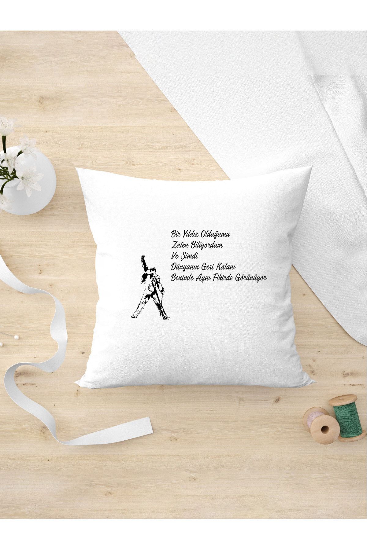 Freddie mercury cushion clearance