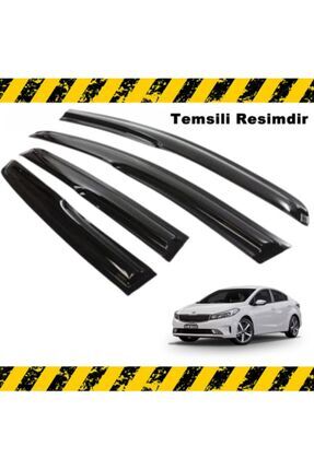 Kia Cerato Mügen Cam Rüzgarlığı 2016 -2020 Arası 4 Lü Set Image 0