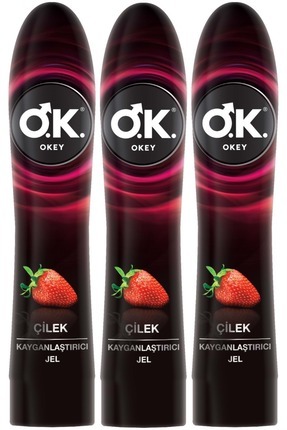 Kayganlaştırıcı Jel 100ml Çilekli (3 LÜ SET) Image 0