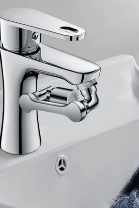 Robotik Kol Musluk Başlığı - Musluk Uzatma Aparatı Ucu 1080 Derece Dönebilen Image 1