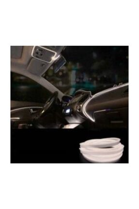 Araç Içi Aydınlatma Ip Neon Led Fitilli Elastik Işık Beyaz Image 1