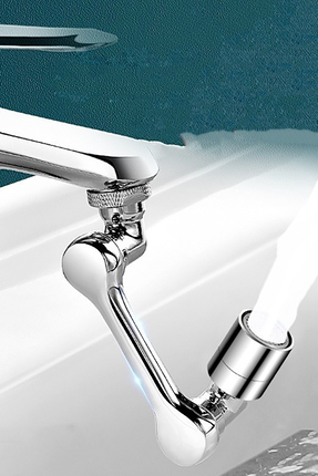 Robotik Kol Musluk Başlığı - Musluk Uzatma Aparatı Ucu 1080 Derece Dönebilen Image 4