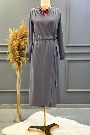 Store Ayrobin Yandan Bağlamalı Kap Lrm-1212-gri Image 0