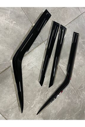 Renault Megane 2 2003-2010 Arası Kromlu Cam Rüzgarlığı 4 lü wd219k Image 4