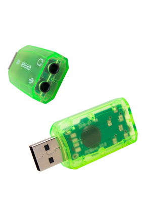 2449 - 5.1 Usb 2.0 Sound Card / 5.1 Channel Usb 2.0 Ses Kartı Image 0