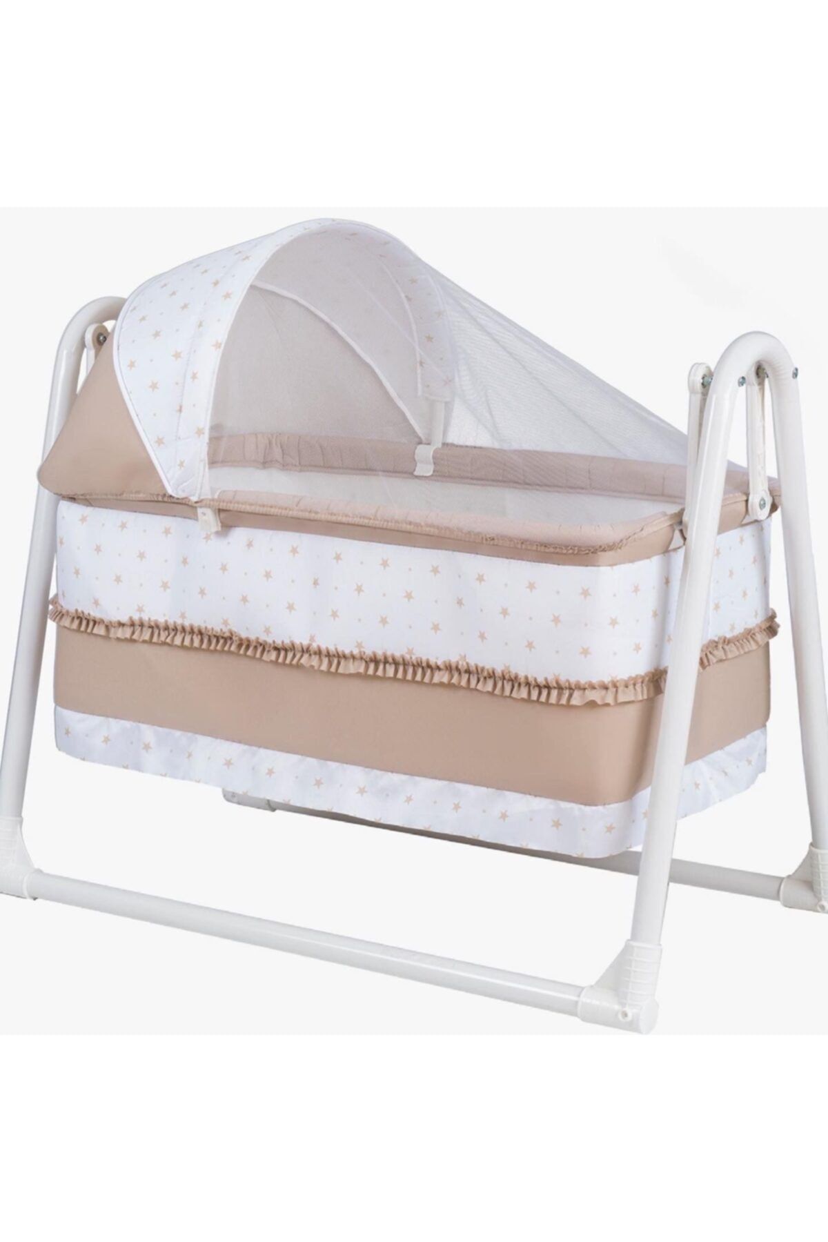 elit unisex bebek kahve yildizli besik fiyati yorumlari trendyol