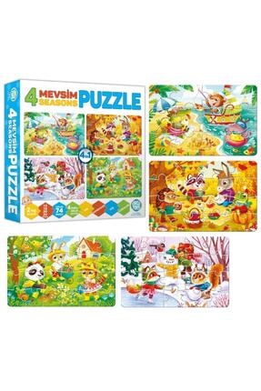 4 Mevsim Puzzle 2 Yaş+ Bebek Puzzle Image 3