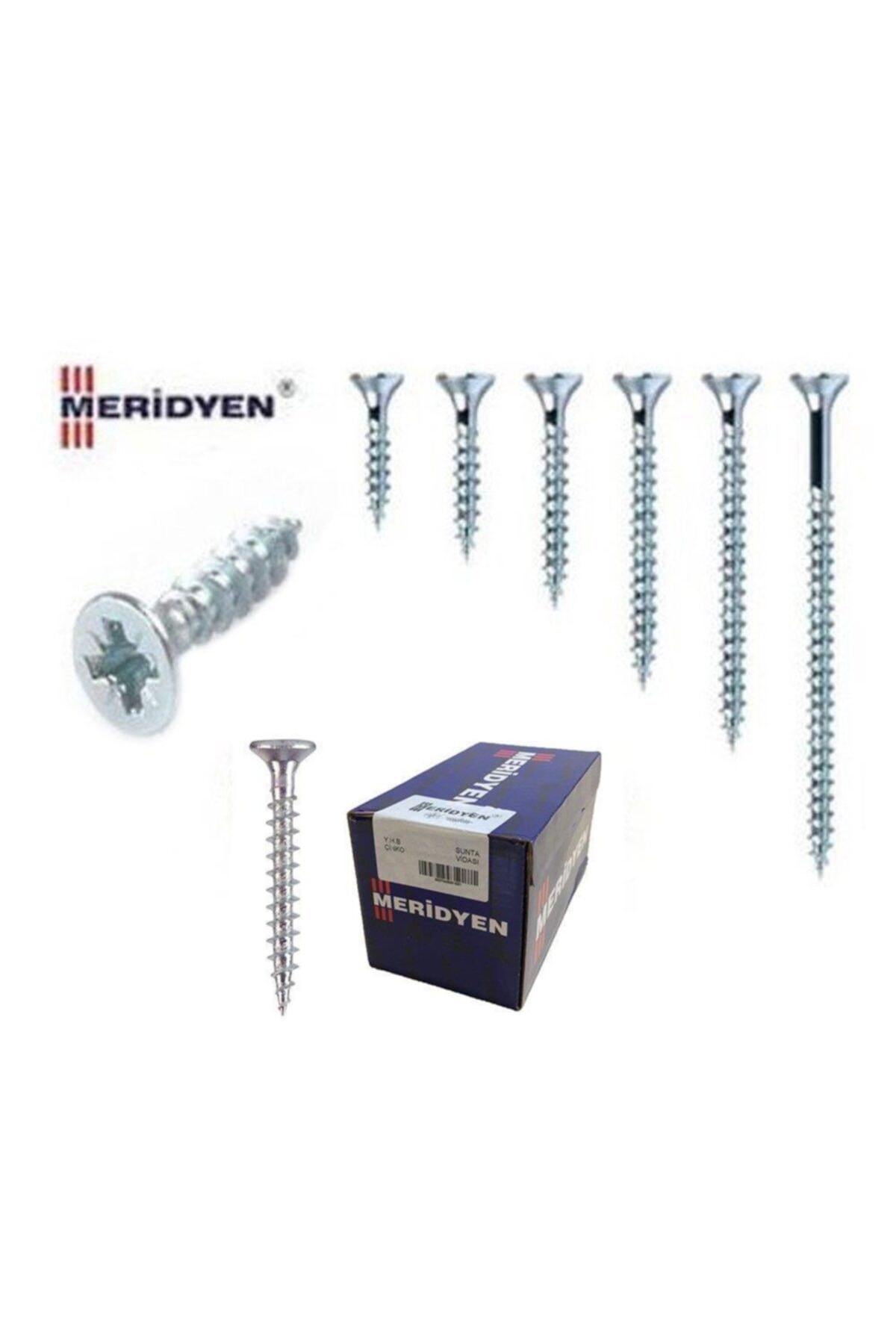 Meridyen Sunta Vidası 4,5x45 (100 Adet)