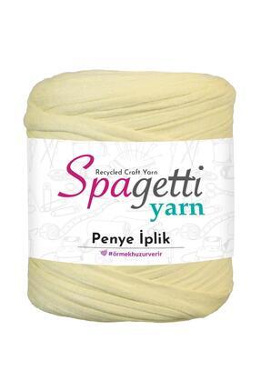 Penye İp Sarımsı Krem El Örgü İpliği Image 0