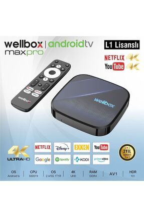 Max Pro 4k Android Tv Box Netflix 4k 2023 Image 0