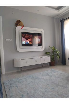 Desing Tv Sehpası 170cm Beyaz Image 0