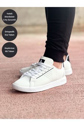 Unisex Beyaz Kaymaz Taban Ortopedik Garantili Rahat Hafif Günlük Yürüyüş Koşu Sneaker Spor Ayakkabı Image 0