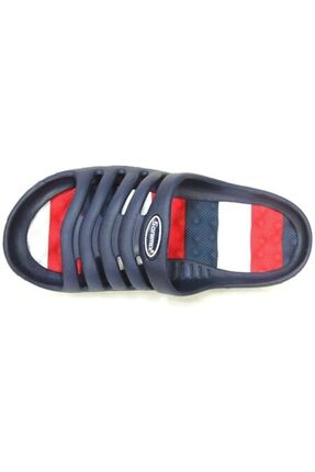 Oso Lacivert Unisex Kaymaz Masajlı Terlik Image 2