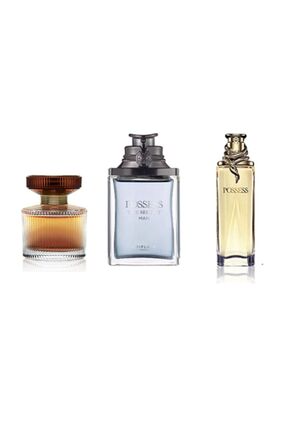 Amber Elixir + Possess Secret Erkek + Possess Edp 125 ml Kadın Parfüm Seti Image 0