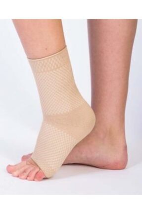 Unisex Ten Rengi Desteksiz Örme Ayak Bilekliği Image 0