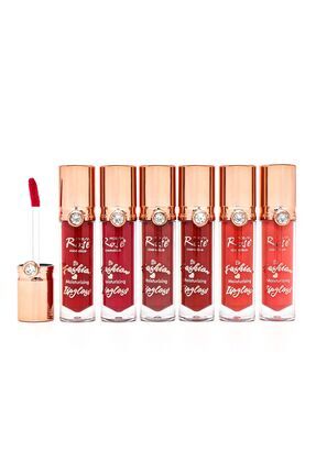 Rose Fashion Moisturizing 6'lı Renkli Dudak Parlatıcı Image 0