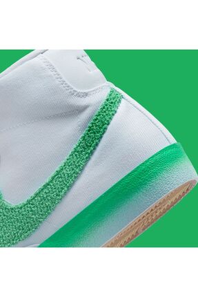 Kadın Beyaz-Yeşil Blazer Mid '77 Spor Ayakkabı Cz Image 5
