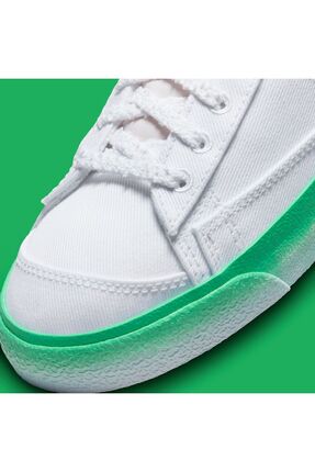 Kadın Beyaz-Yeşil Blazer Mid '77 Spor Ayakkabı Cz Image 2