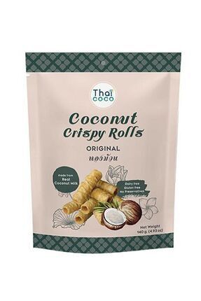 Glutensiz Hindistan Cevizi Kraker Ruloları 140 gr Image 0