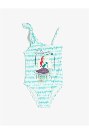 Koton Kız Çocuk Yeşil The Little Mermaid Mayo