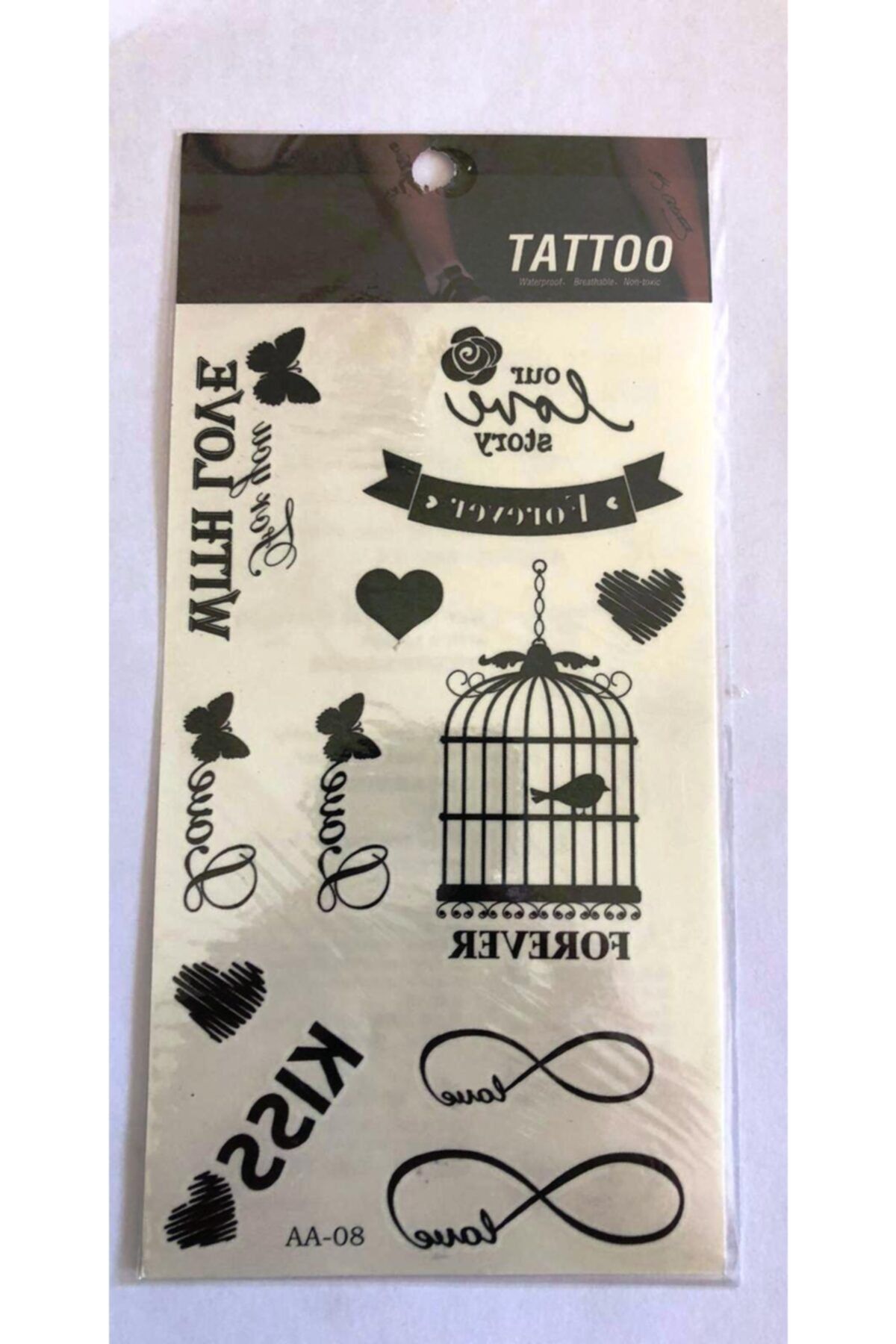 one spray tattoo sonsuzluk yapistirma sticker dovme gecici dovme temporary tattoos fiyati yorumlari trendyol