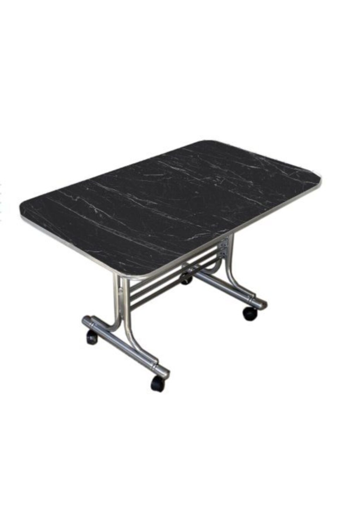 ruans tekerlekli orta sehpa tekerlekli masa 60x100 cm siyah mermer fiyati yorumlari trendyol