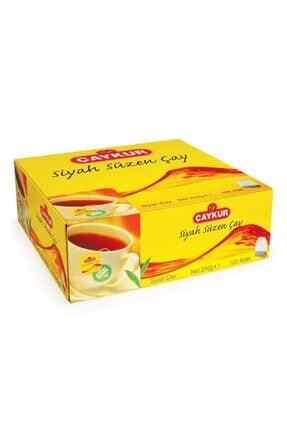 Siyah Süzme Bardak Poşet Çay 200 Gr 100 Lü Image 0