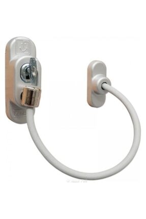 Çelik Halatlı Kilit Pvc Pencere Emniyet Çocuk Okul Güvenlik Kilidi (beyaz) Image 2