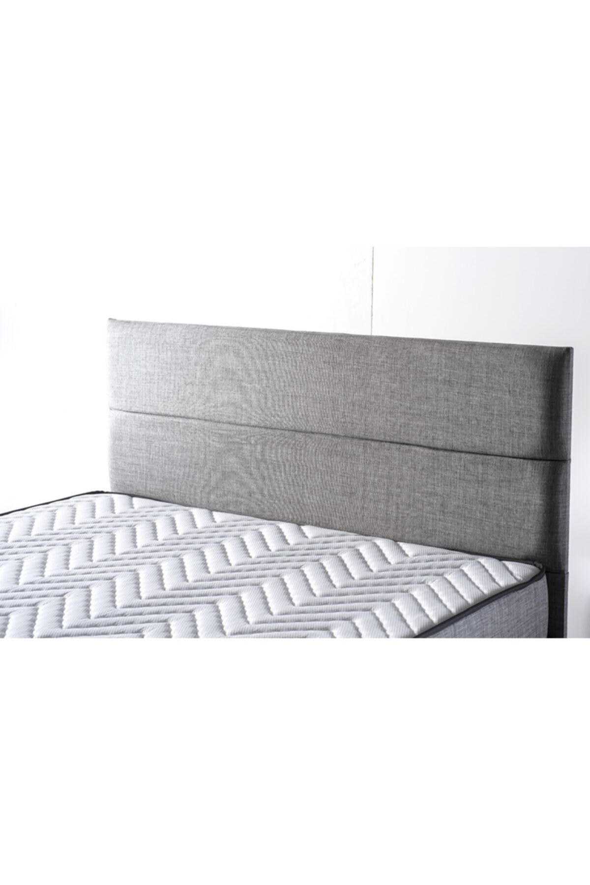 niron yatak silver cift kisilik yatak basligi 140 cm gri keten kumas baslik fiyati yorumlari trendyol