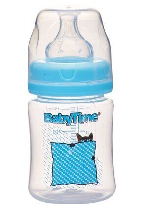 Baby Time Bt076 Geniş Ağız Pp Biberon 150 Ml - Mavi Image 0