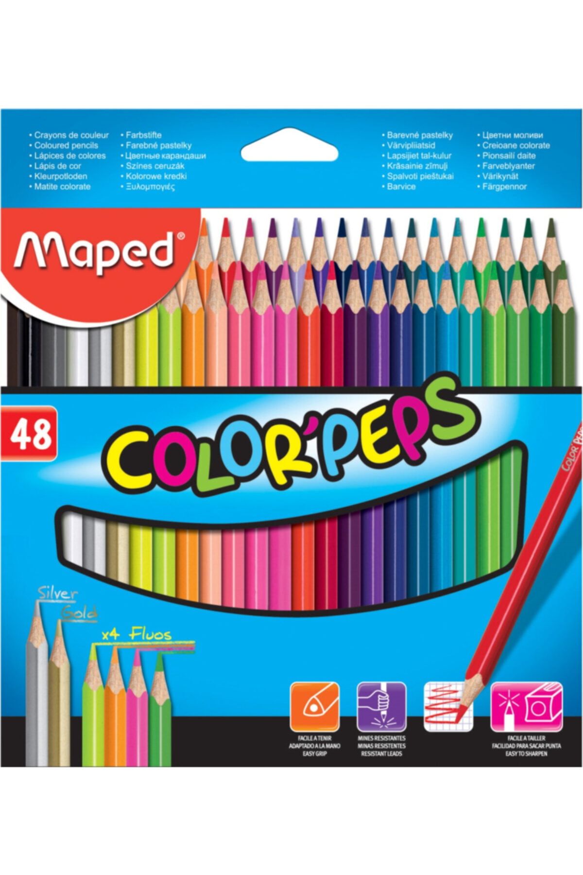 maped kuru boya kalemi 48 renk fiyati yorumlari trendyol