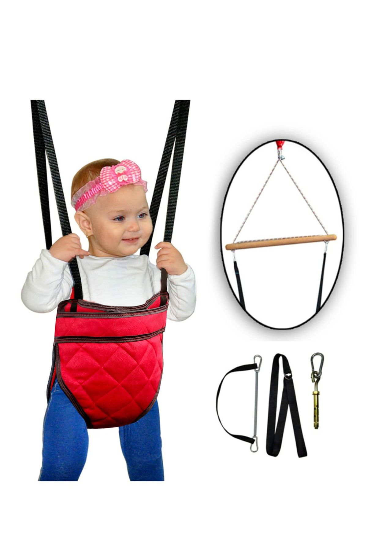 bundera bella bebek hoppala zip zip askili yayli yurutec emniyet kemerli tavana asilan yayli zipzip fiyati yorumlari trendyol