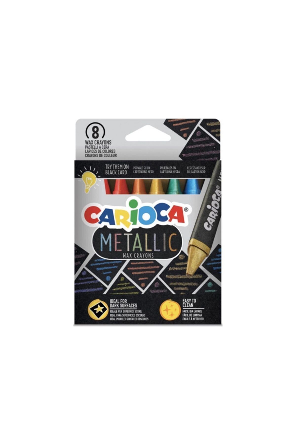 carioca metalik maxi yikanabilir pastel boya 8 li fiyati yorumlari trendyol